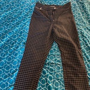 Black/white H&M dress pants